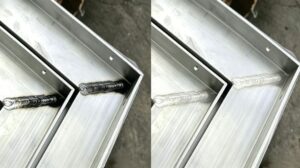 Compare the aluminum welding