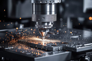 Precision CNC machined metal components