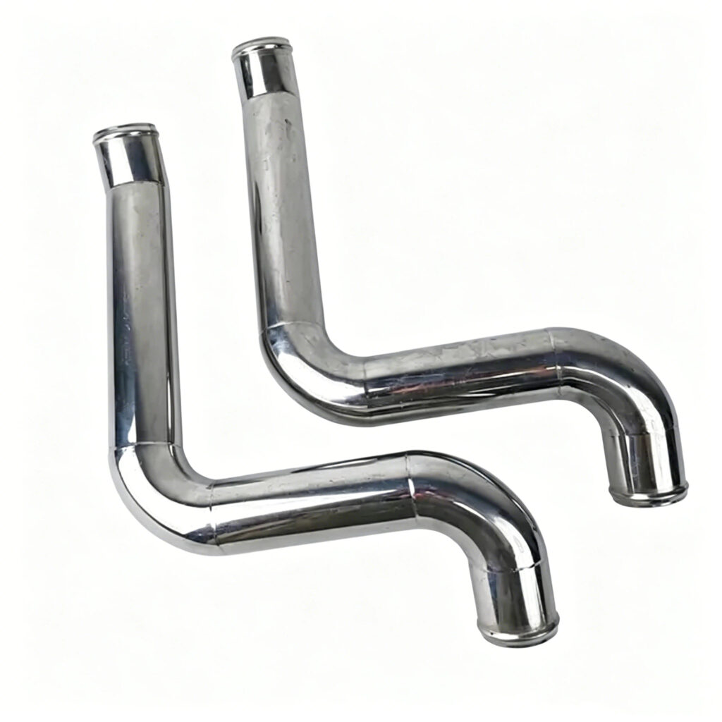 Ladeluftkühlerrohr Aluminiumlegierung gebogenes Ladeluftrohr für Turbo-Racing 3 Ladeluftkühlerrohr für effizienten Luftstrom und optimale Kühlleistung