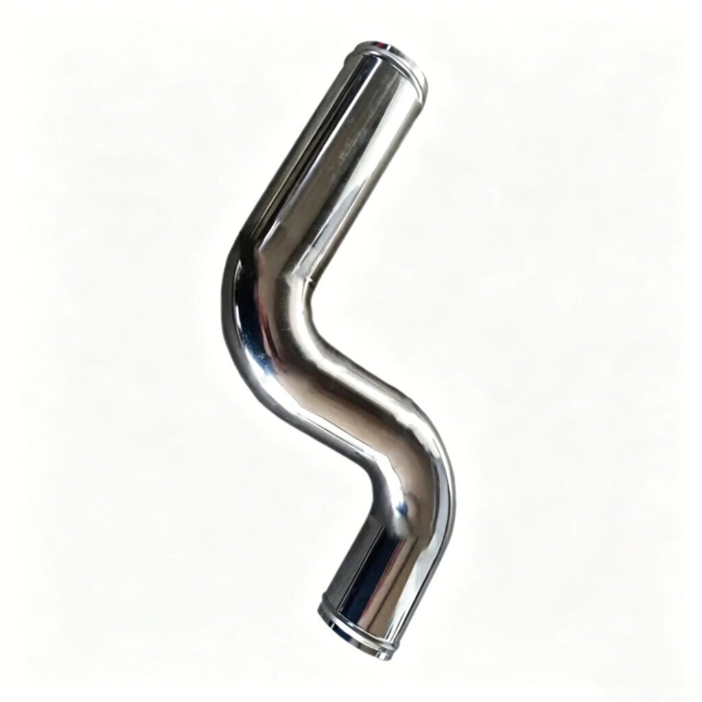 Ladeluftkühlerrohr Aluminiumlegierung gebogenes Ladeluftrohr für Turbo-Racing 2 Hochfestes Ladeluftkühler-Rohr für turboaufgeladene Motorsysteme