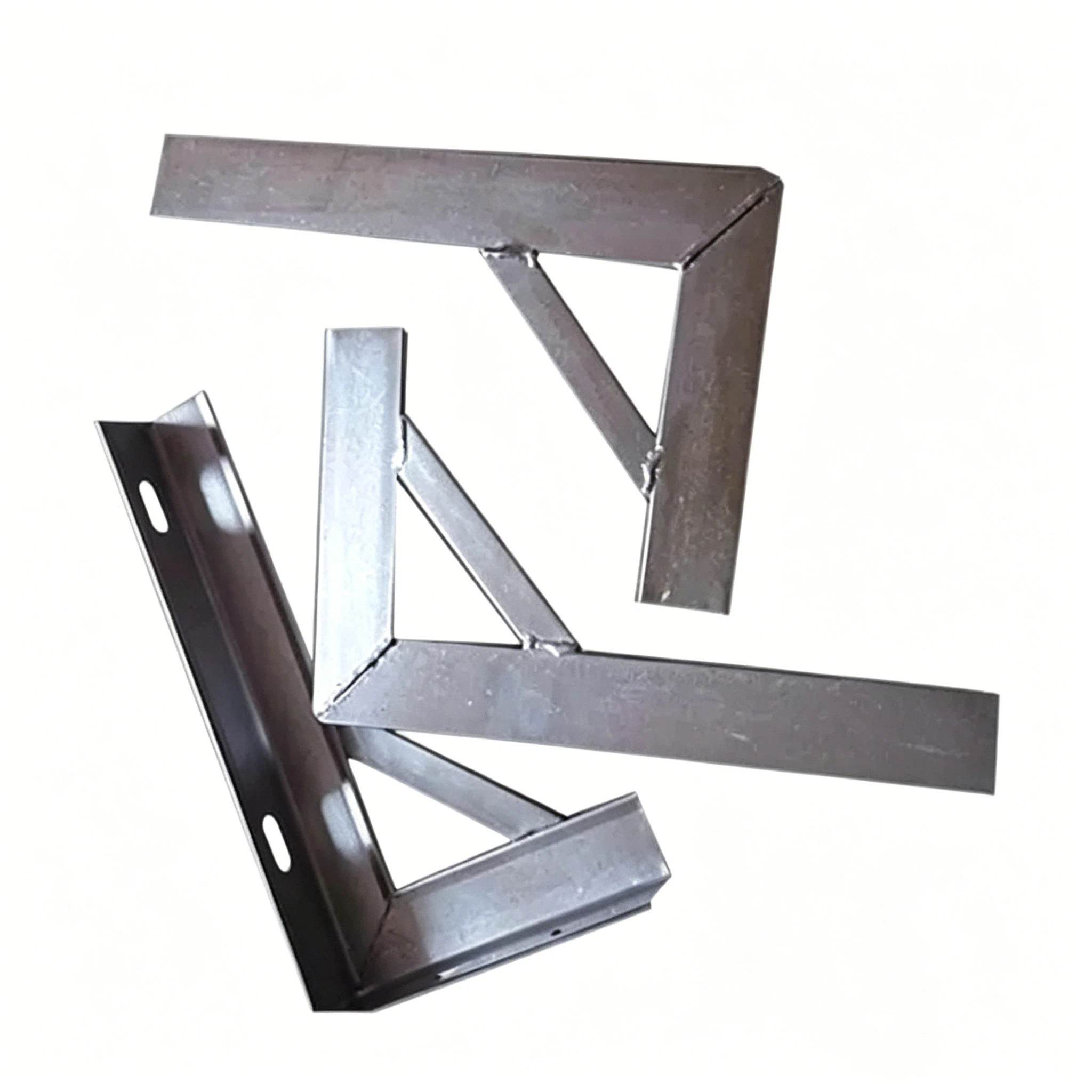 Soporte de Ángulo de Soldadura Preciso 90 Grados Unión Estructural de Borde Cuadrado 1 Welding Angle Bracket para conexiones fuertes de marcos metálicos en ángulo de 90 grados