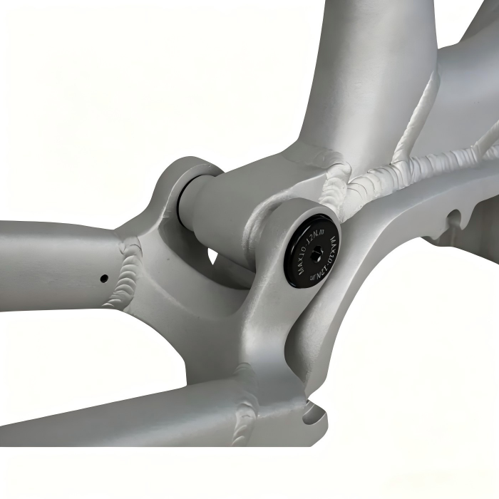 Servizio di saldatura personalizzata di telai in alluminio per biciclette utilizzando saldatura TIG a impulsi per la produzione di telai per biciclette leggeri