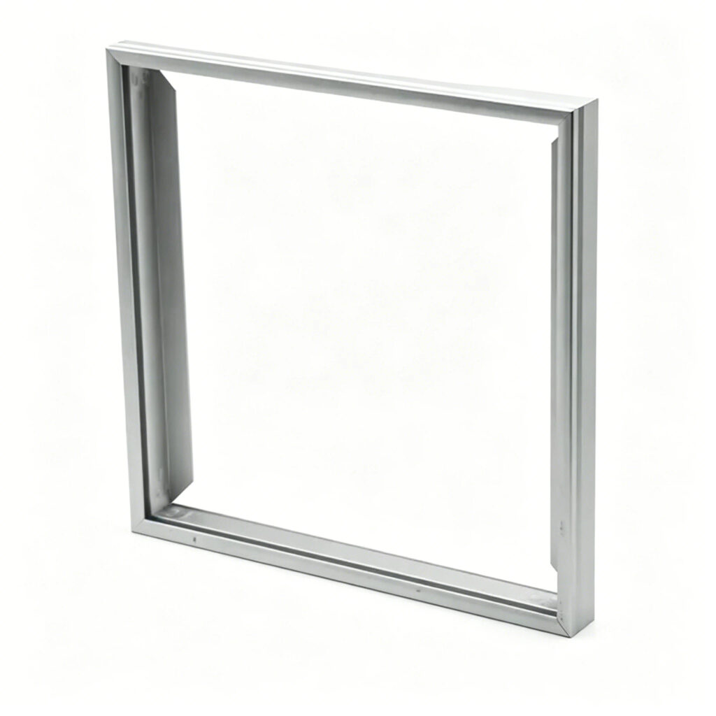 Aluminum Structural Frame, bent anti-rust door frame for equipment cabinets<br>Estrutura de Alumínio, moldura de porta anticorrosiva curvada para gabinetes de equipamentos