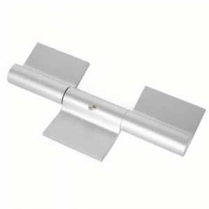 Adjustable Aluminum Weld On Hinge with 3 axis gate alignment capability