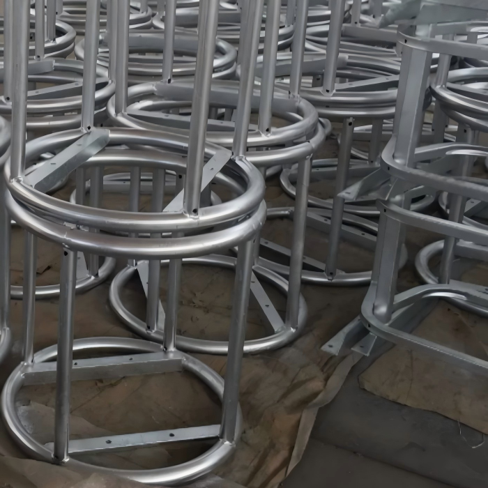 Reliable Base Frame For Pump Custom Bending Heavy Industrial Support 1 Base Frame for Pump with custom pipe bending design for heavy industrial pump support systems