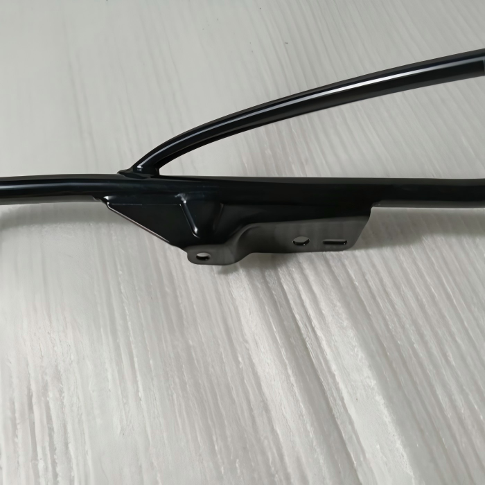 Custom Bicycle Cargo Rack Rear welded from 6061 aluminum with adjustable length and width design
