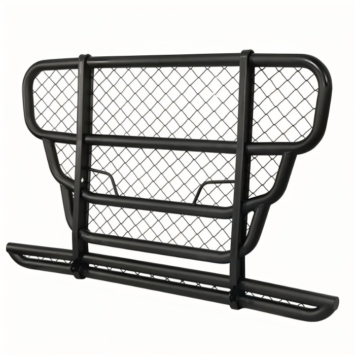 Custom Bull Bar Truck featuring CNC bent steel pipe construction for enhanced front end protection