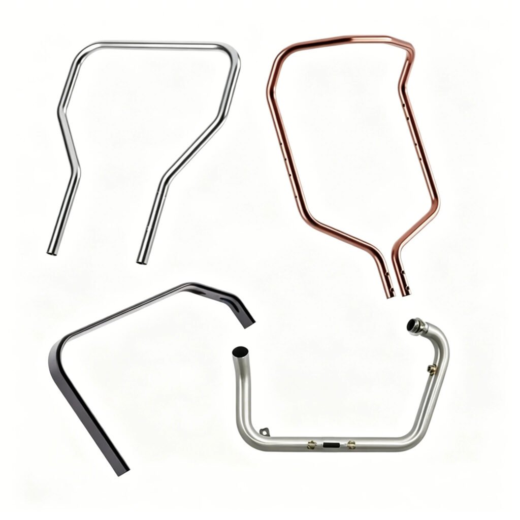 Serviços de Curvatura de Tubo CNC para corrimãos, escadas e tubulação estrutural