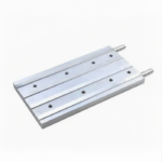 Hochleistungsfähige elektrische Kühlplatte mit gerippter Aluminium-Kühlplatte für Wärmemanagementsysteme