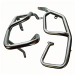 Barre anti-chute sur moto avec cintrage de tube de précision et finition par revêtement en poudre pour la protection du moteur
