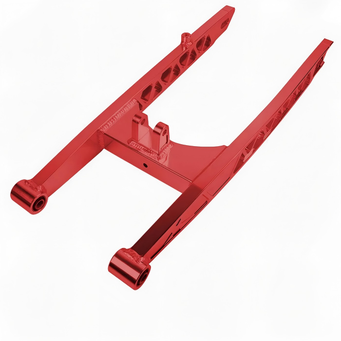 Precision welded motorcycle swingarm with zero compromise structural integrity design