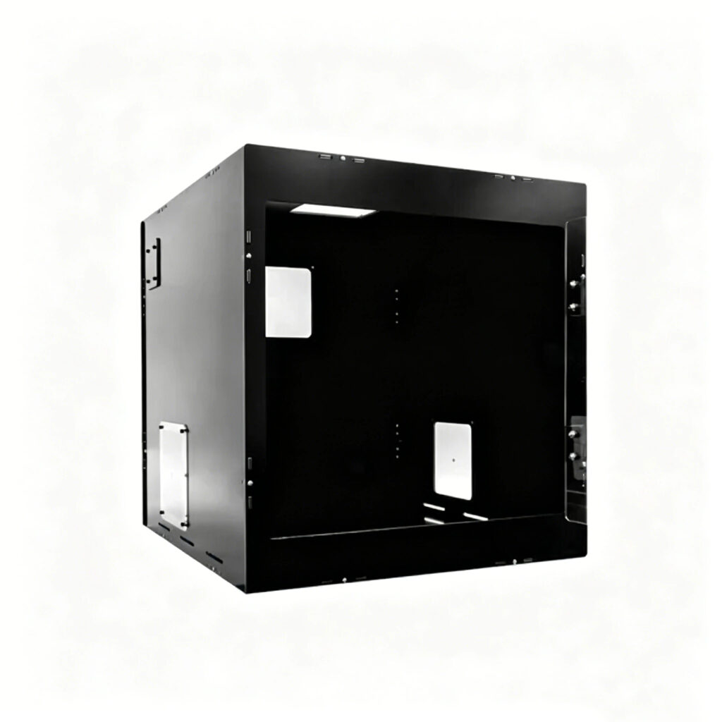 Gabinete Eléctrico de Aluminio con diseño de disipación de calor para aplicaciones de combinadores solares y cargadores de vehículos eléctricos
