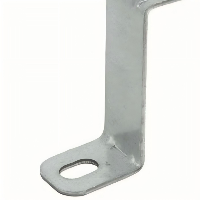Supporto di montaggio dello scarico saldato con rivestimento nero resistente alla corrosione