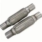 **Tubo di scarico con flangia resistente alla corrosione** per applicazioni automobilistiche