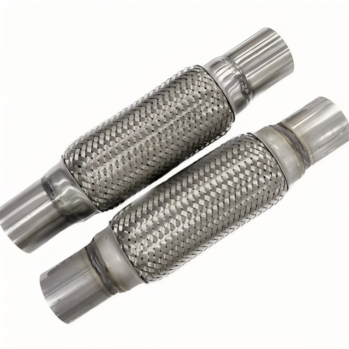 Tubo di Scarico con Flangia Premium 4 Bulloni 304 Acciaio Inox Servizio di Saldatura 2 **Tubo di scarico con flangia resistente alla corrosione** per applicazioni automobilistiche