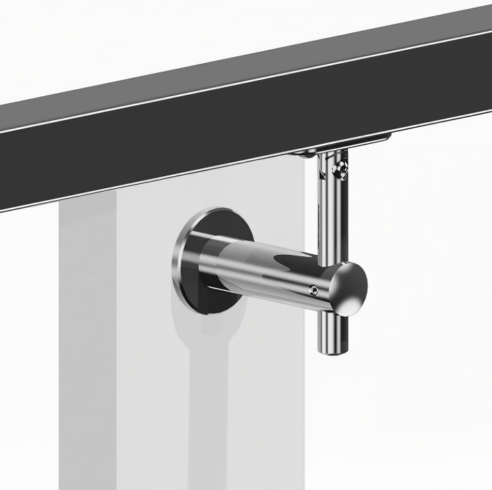 Handrail Post Bracket Welding Service with 5 degree precision alignment