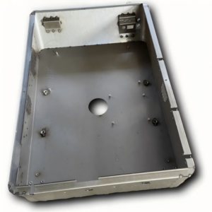 Metal enclosure box for electrical junction and terminal connections