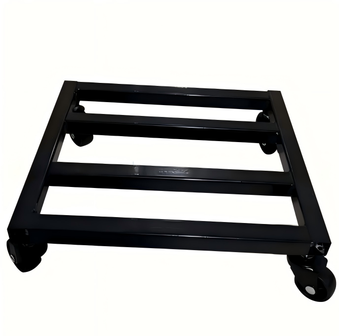 Metal Plant Stand heavy duty metal wheeled plant dolly stand frame