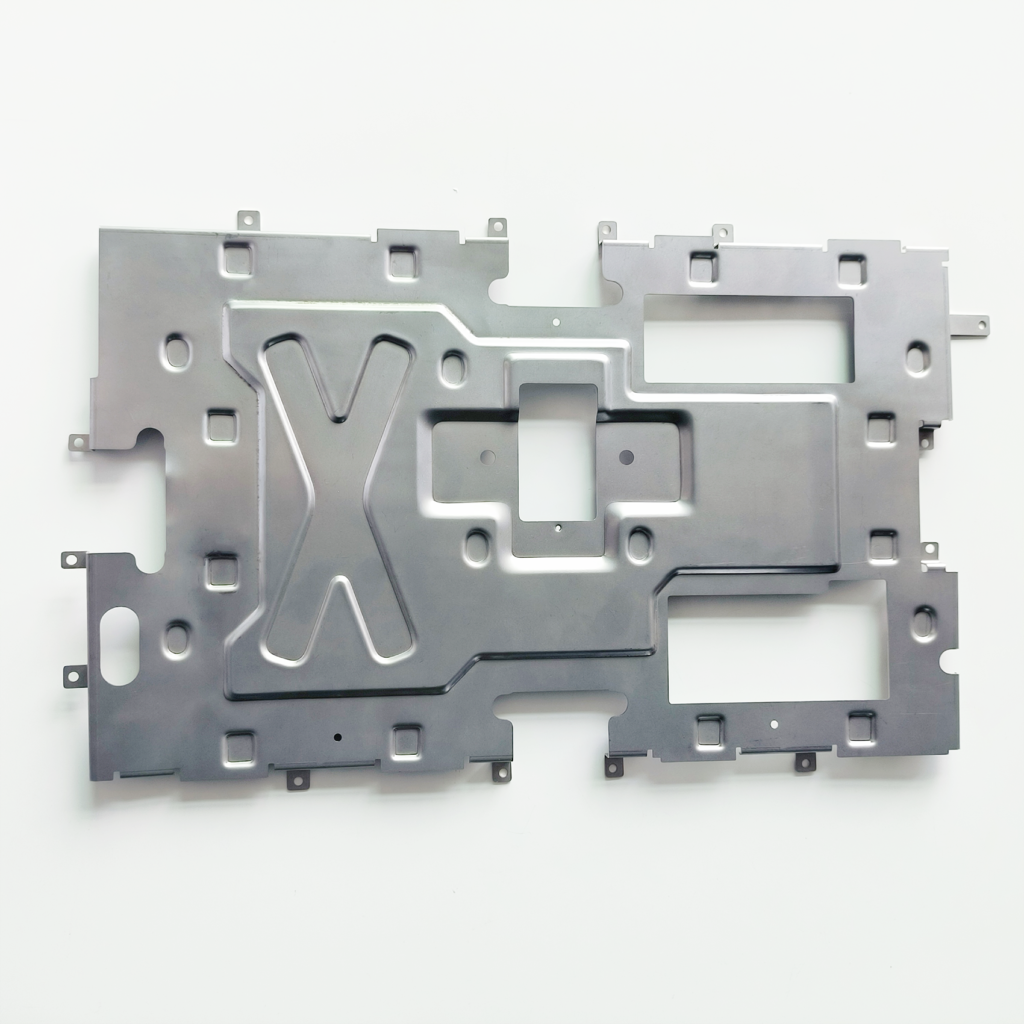 Metal Stamping Plates Custom Fabricated for Industrial Assembly 2 Custom metal stamping plates for structural support components in heavy industrial equipment assembly