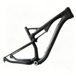 Cuadros de bicicleta soldados con MIG cuadro de bicicleta de montaña negro en blanco