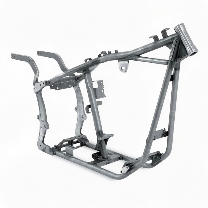 Custom Motorcycle Chassis Welding ensuring perfect handling and structural integrity<br>