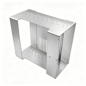 Secure rack Network Equipment Enclosure with front door locking protection system