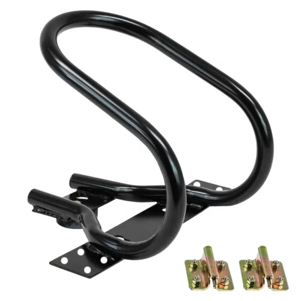 Soporte de Calza para Rueda de Motocicleta OEM de Alta Calidad con Recubrimiento Negro GTAW 1 Soporte de Calzo para Rueda de Motocicleta marco de aluminio soldado con TIG con recubrimiento negro