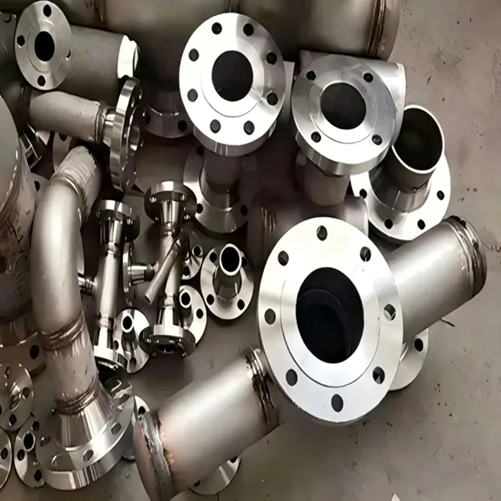 Oil and Gas Welding 2500 PSI X Ray Tested Flow Line Spool Fab 3 oil and gas welding assorted stainless pipeline spool parts