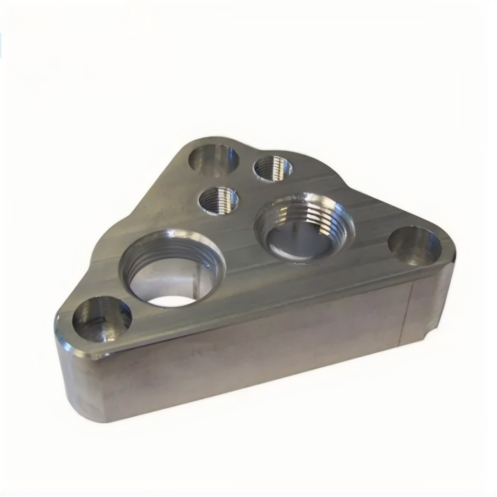 Adaptateur de Filtre à Huile CNC Sur Mesure Tolérance 0,05mm Ajustement de Précision 1 Adaptateur de filtre à huile personnalisé avec usinage de précision et performances d'étanchéité du joint durables