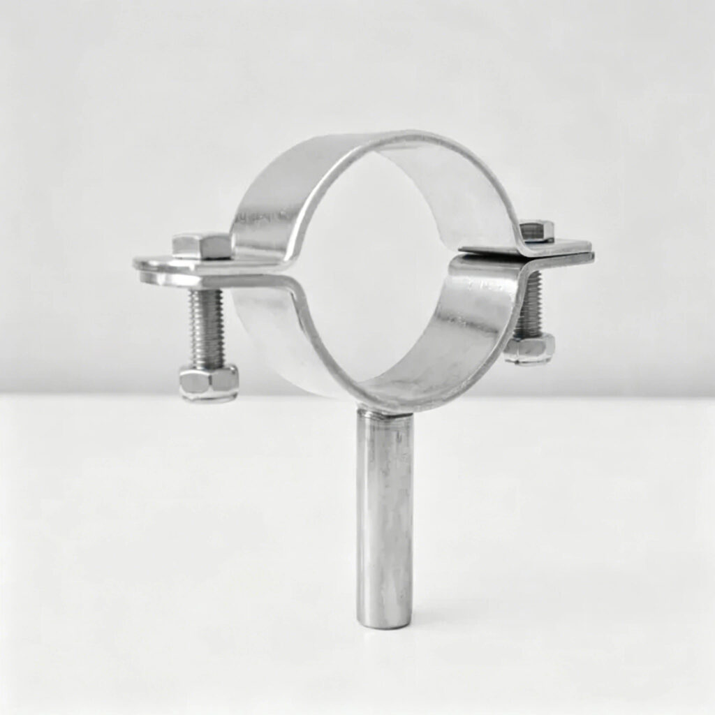 pipe strap bracket heavy duty stainless steel pipe mounting strap hanger