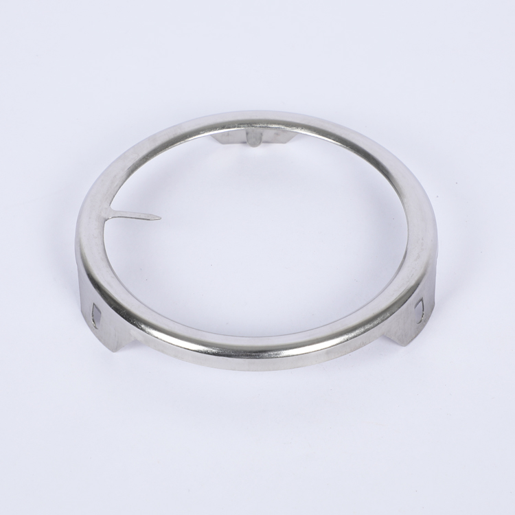 Retaining Ring Stainless Steel Stamped Locking Clip Precision Formed 1 Präzisionsgestanzter Sicherungsring für mechanische Befestigung und Bauteilhalterung