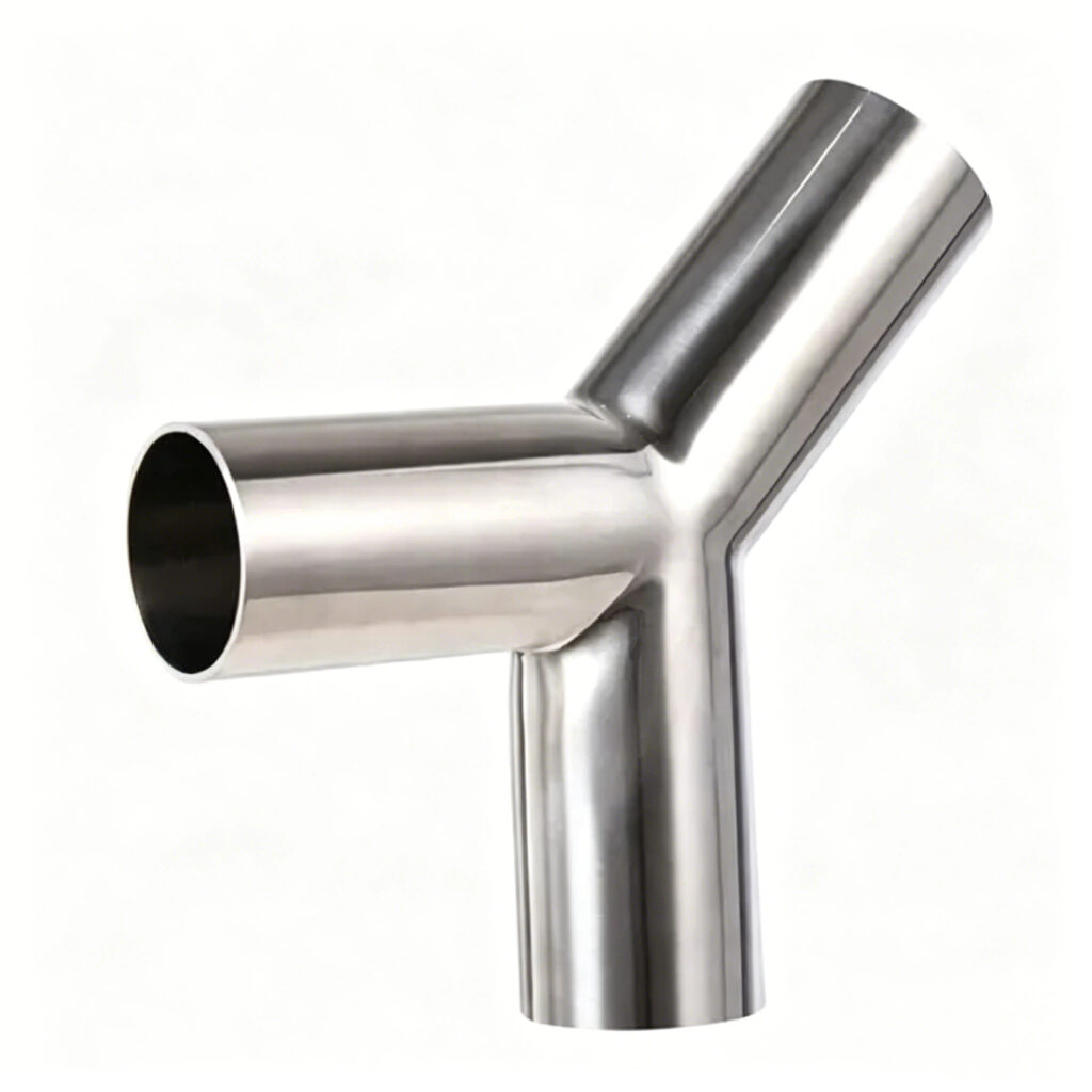 Sanitary Pipe Welding 20 Ra Finish 3D Autogenous Orbital Weld 4 sanitary pipe welding T-Y weld sanitary fitting