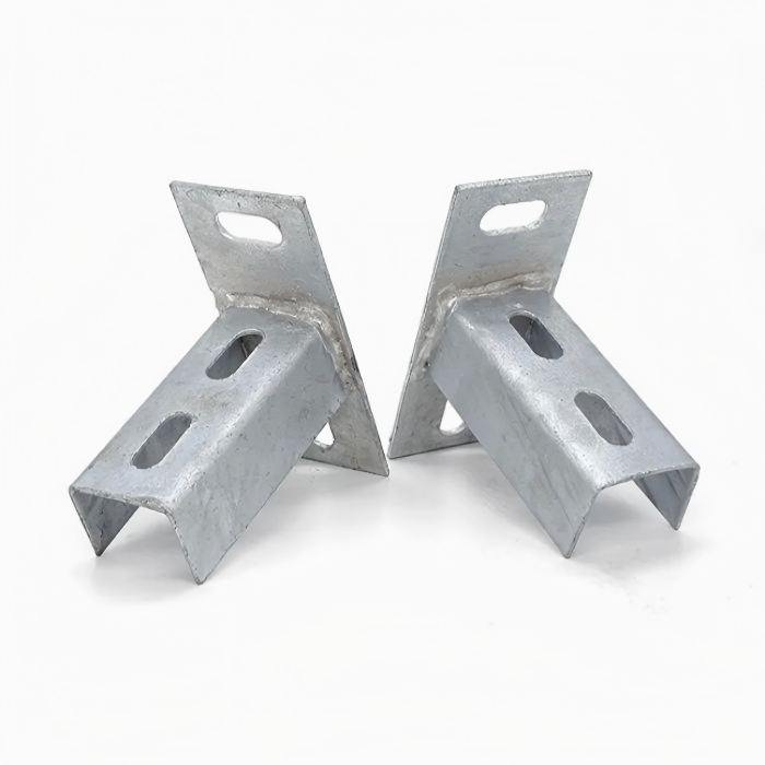 Soldagem MIG de precisão para gabinetes de chapa metálica 50% mais rápido Serviço 4 invólucros de chapa metálica suportes angulares de metal galvanizado dobrados