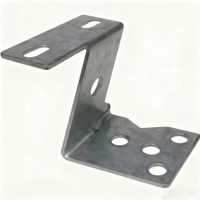 Soporte de Acero Inoxidable de 4 Puntos Servicio de Soldadura MIG Mejora Tu Montaje 2 soporte de acero inoxidable con agujero ranurado soporte de fijación de equipos en forma de Z de acero inoxidable
