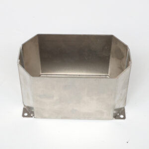 Stainless steel welded waterproof enclosure, IP66, precision-made for harsh environments.
