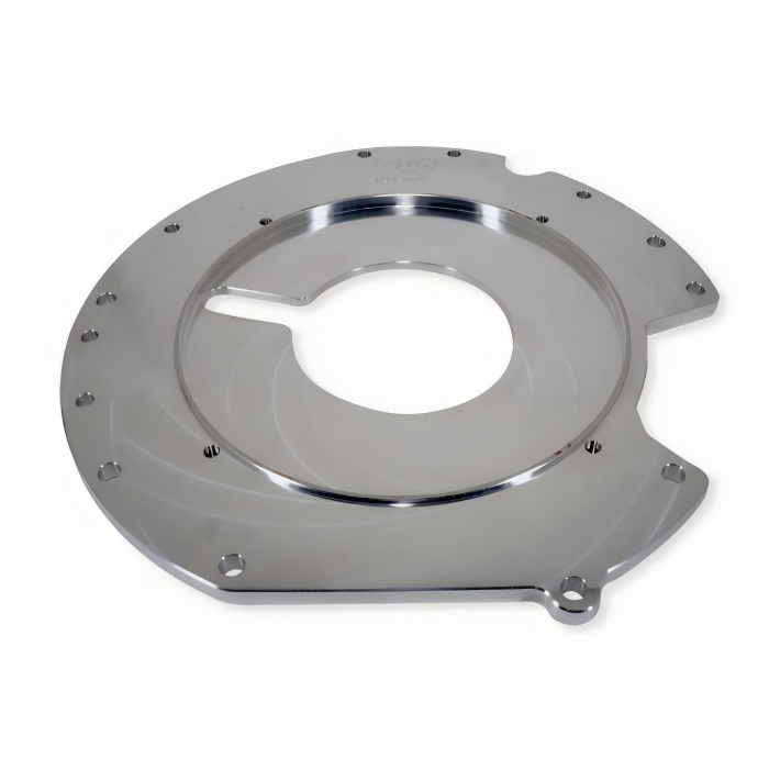 Piastra Adattatore per Corpo Farfallato Parti in Alluminio Lavorate CNC Personalizzate 1 Piastra Adattatore Corpo Farfallato lavorata a CNC su misura per una vestibilità precisa del sistema di aspirazione del motore