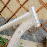 Cuadro de bicicleta de aluminio soldado con TIG con estructura ligera y uniones soldadas fuertes para ciclismo de alto rendimiento