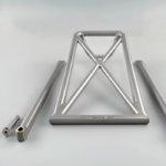 TIG welded Titanium Bike Rack Rear offering high strength and lightweight performance