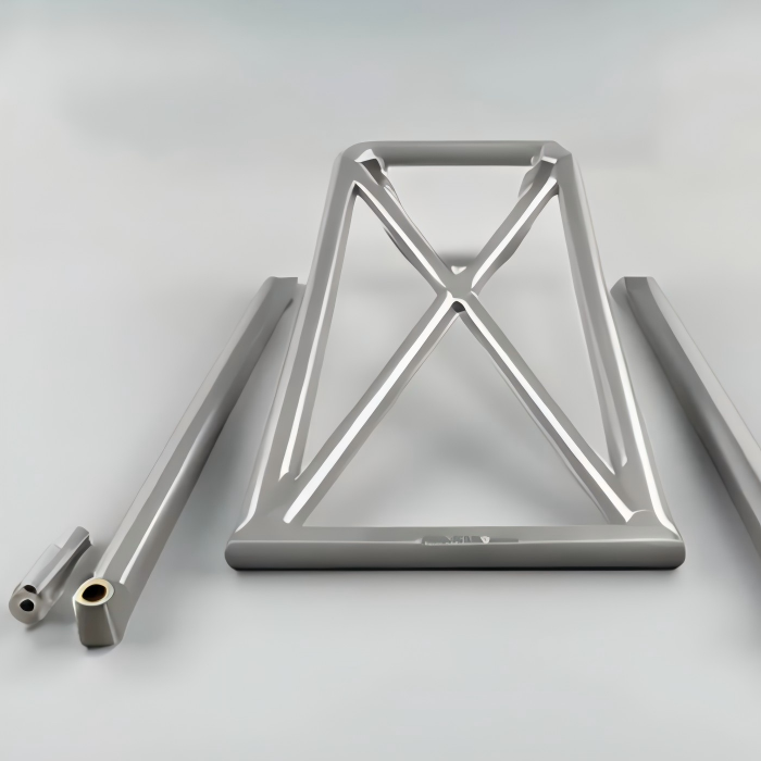 TIG welded Titanium Bike Rack Rear offering high strength and lightweight performance