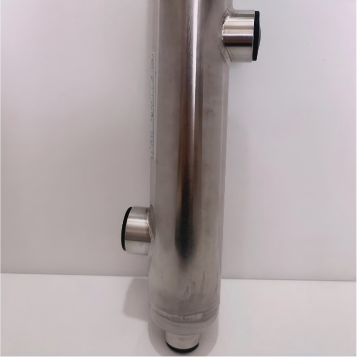 Service de soudage supérieur pour échangeur de chaleur en titane de piscine, durée de vie 3 fois plus longue 4 Système d'échangeur de chaleur de piscine en titane avec conception légère et performance résistante à la corrosion