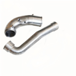 Titanium Intercooler Pipe with precision tube bending for lightweight turbo performance systems
