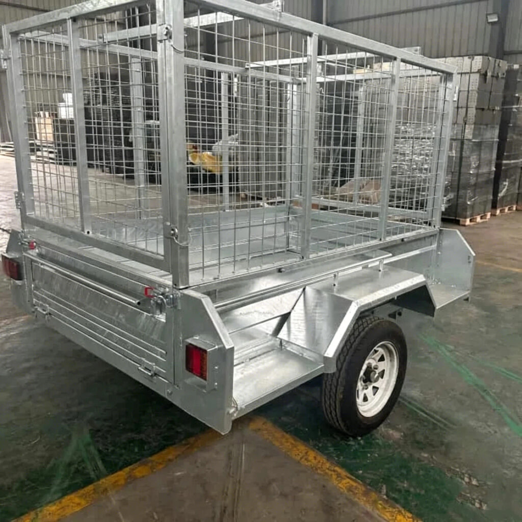 Precise Welded Trailer Frame 3 Inch Channel Steel Dump Trailer Base 4 Custom Welded Trailer Frame for automotive, agricultural, and industrial use