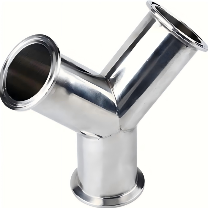 Raccorderia a T saldata 304 acciaio inox, servizio di saldatura per sistemi di tubazioni 2 Raccordi a T Saldati Industriali con costruzione in acciaio inox 304 saldato TIG