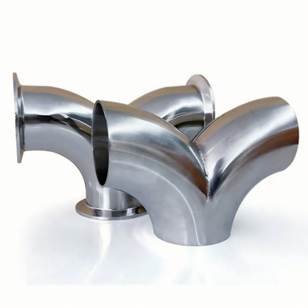 Y Type Tee Pipe Fitting Expert Welding Service for Custom Fabrication 2 Stainless steel Y tee pipe fitting