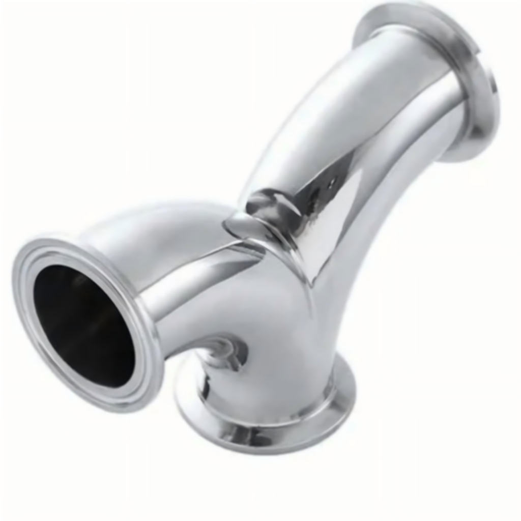 Y Type Tee Pipe Fitting Expert Welding Service for Custom Fabrication 1 Y shape tee split pipe fitting joint