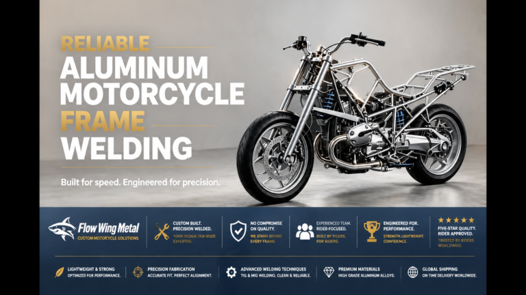 Reliable Aluminum Motorcycle Frame Welding: What Experienced Buyers Should Know Before Choosing a Supplier 4 Aluminum Motorcycle Frame Welding Process Showing Precise TIG Welding