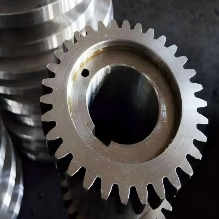 Engranaje cónico hipoide mecanizado por CNC diseñado para alineación de precisión y larga vida útil