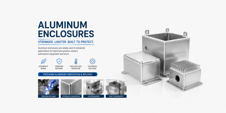 Aluminum Boxes: What Are They Used For in Reliable Industrial Applications? 6 Industrial Aluminum Boxes manufactured with aluminum welding technology for custom enclosures and electrical equipment protection