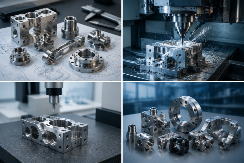 parti lavorate cnc 5